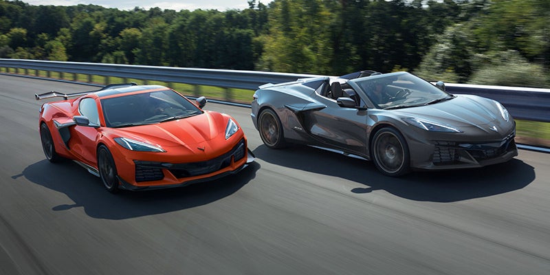 2025 Chevrolet Corvette Z06 at Chevy Corvette dealership