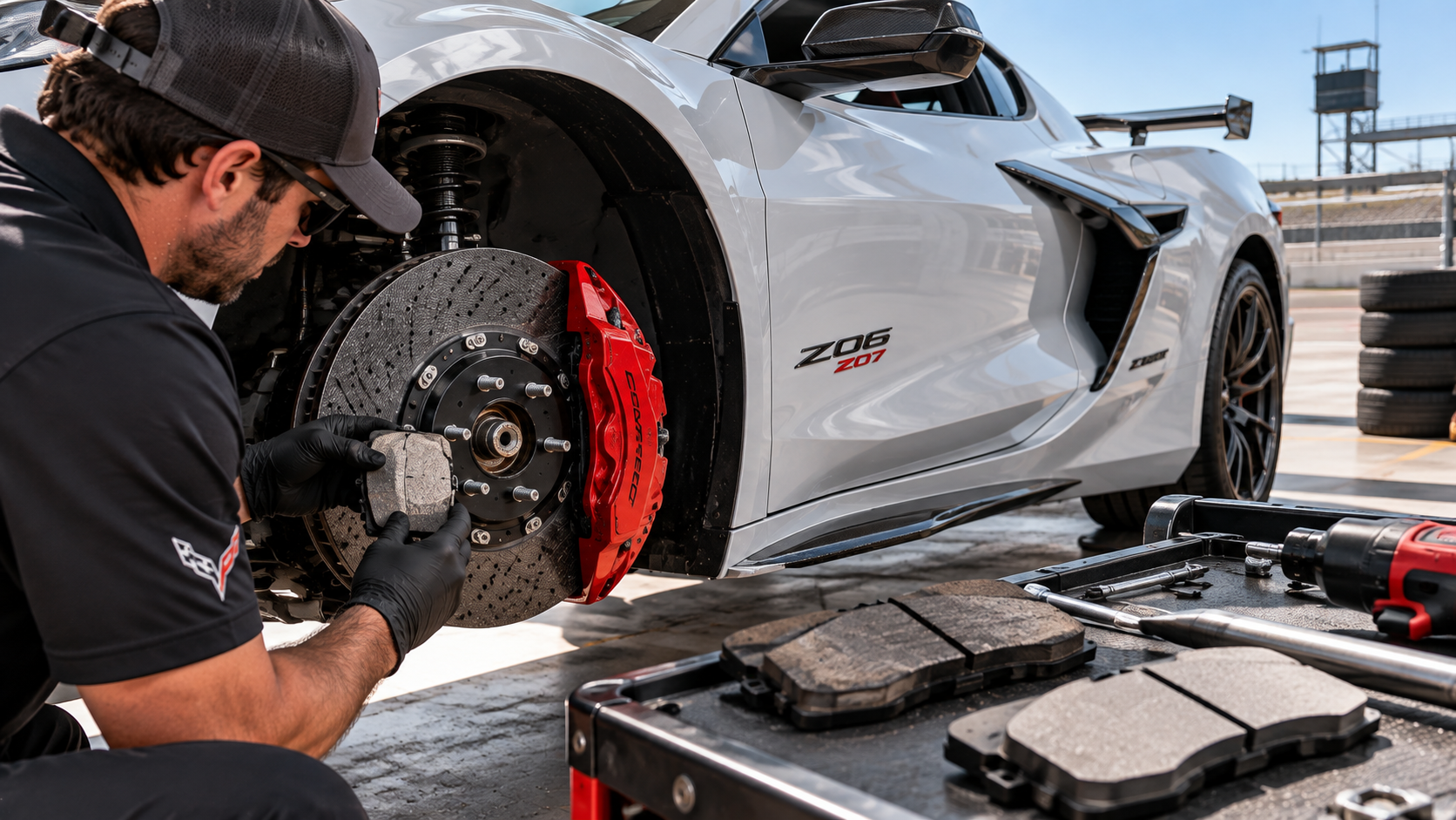 Corvette Z07 Brake Pad Compounds for Track Driving