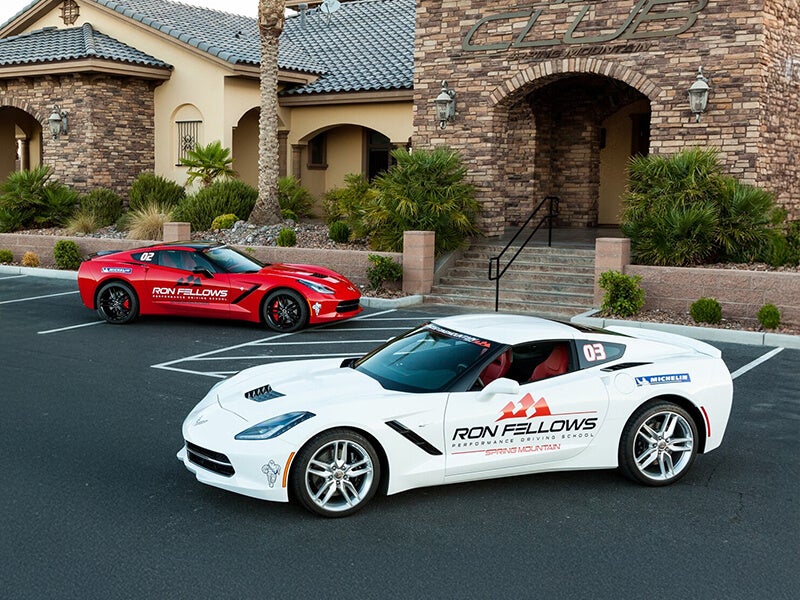 Corvette Driving School Parking Ross Downing Corvettes in Hammond LA